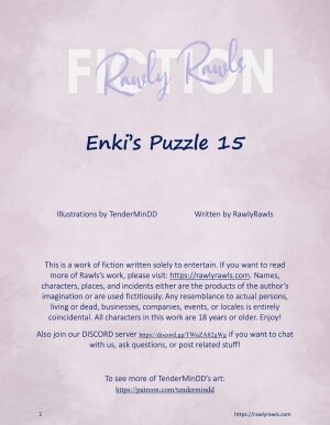 Rawly Rawls Fiction- Enki’s Puzzle Chapter 15 - Page 1
