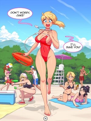 RoninDude- Wendy the Summertime Lifeguard - Page 4