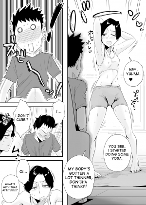  [Haitoku Sensei] 46-sai Hinnyuu Haha to no Kinshin SEX | Incestuous Sex with My 46-Year-Old Small Breasted Mother [English][Salad]  - Page 13