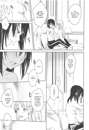 (BanG Dreamer's Party! 4th STAGE)[Tatakai no Kiseki (Senyuu)] Hajimete no | Their First... (BanG Dream!)[English][LilyCat] - Page 17