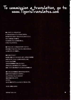 (C83) [SHALLOT COCO (Yukiyanagi)] Yukiyanagi no Hon 30 Ogre no Waka Okusama!! | Yuki Yanagi Vol.30 - Young Ogre Wife (Dragon Quest X) [English] [Tigoris Translates] - Page 25