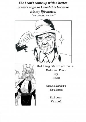 [Hroz] Kitsune ni Mukoiri. | Getting Married to a Mature Fox. [English] {Erelzen} - Page 14