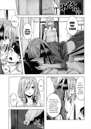 [Sawaraya Shoten (Sahara Gensei)] Hanayome no Kakuritsu (Gotoubun no Hanayome) [English] [DKKMD Translations × Maid - Manga Indonesia] - Page 5