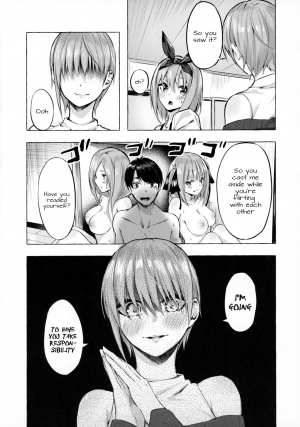 [Sawaraya Shoten (Sahara Gensei)] Hanayome no Kakuritsu (Gotoubun no Hanayome) [English] [DKKMD Translations × Maid - Manga Indonesia] - Page 15