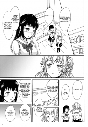 (C87) [Namiroji (Shiina Nami)] Haisetsu Shoujo 8 Benpi Shoujo to Kaiben Shoujo [English] - Page 3