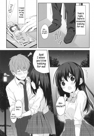 (C94) [Puchimaple (Hisagi)] 12-sai Sa no Himitsu Renai | A Secret Relationship 12 Years Apart [English] [#NotActuallyVisualNovelTalk] - Page 14