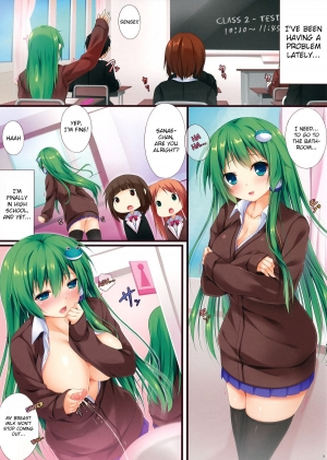 (Reitaisai 11) [Attendance Number 26 (Niro)] Sanae wa Ochichi ga Tomaranai | Sanae's Milk Won't Stop Flowing (Touhou Project) [English] - Page 3