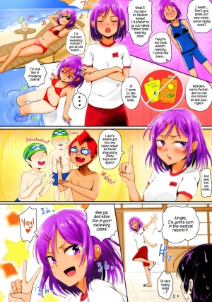 (C88) [H-SQUAD (Guglielmo)] Zenra de Suiei no Jugyou!! | Naked Swimming Class!! [English] =LWB= [Colorized] [Decensored] - Page 4