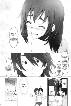 (C86) [Dasaku-ya (Izumi) Kobo (Piro)] Suruga Test (Bakemonogatari) [English] {doujin-moe.us} - Page 8