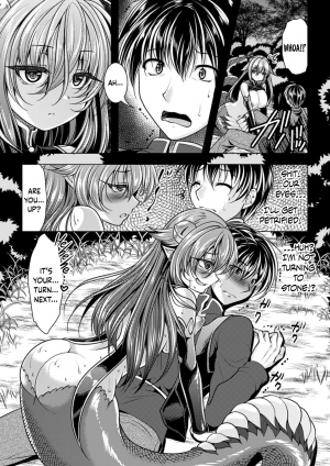 [Matsunami Rumi] Uchiki na Kanojo wa Basilisk | That Timid Girl Is a Basilisk (2D Comic Magazine Monster Musume ni Okasaretai! Vol. 2) [English] {Hennojin} [Digital] - Page 8
