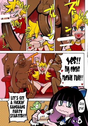 (C79) [Okina Keikaku (Shiwasu no Okina)] PANTY (Panty & Stocking with Garterbelt) [English] =LWB= [Colorized]