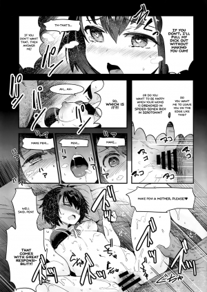 (COMIC1☆15) [Nakasone Battalion (Nakasone Haiji)] Peni Parker no Usui Hon ni wa Ooinaru Sekinin ga Tomonau (Spider-Man) [English] =White Symphony= - Page 11