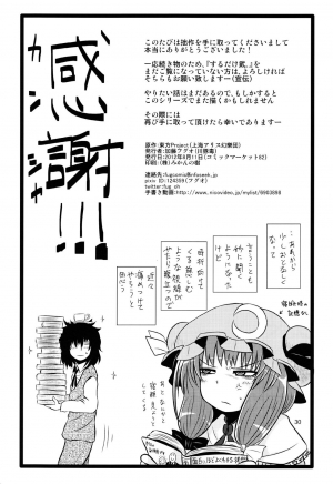 (C82) [Fugodoku (Katou Fuguo)] SURUDAKE Yon. (Touhou Project) [English] [desudesu] - Page 30