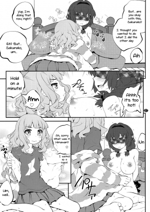 (GirlsLoveFestival 17) [Purimomo (Goyac)] Himegoto Flowers 10 | Secret Flowers 10 (YuruYuri) [English] [Yuri-ism] - Page 8