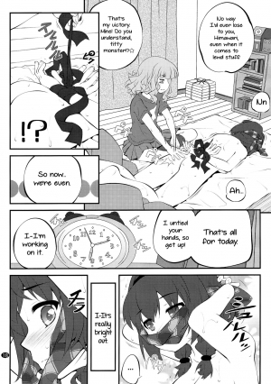 (GirlsLoveFestival 17) [Purimomo (Goyac)] Himegoto Flowers 10 | Secret Flowers 10 (YuruYuri) [English] [Yuri-ism] - Page 19