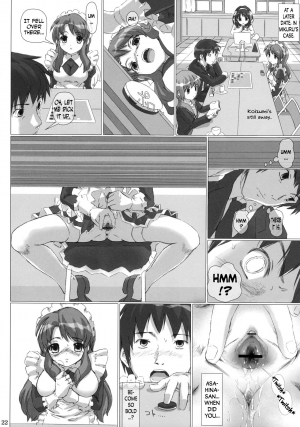 [pooca (Nora Shinji)] Okashi nasai! (The Melancholy of Haruhi Suzumiya) [English] [N04h] - Page 22