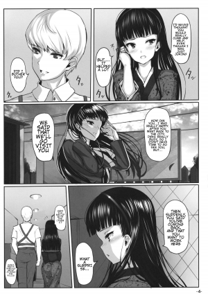 (COMIC1☆6) [LAMINARIA (Shiokonbu)] Nikushokukei Joou (Persona 4) [English] - Page 4