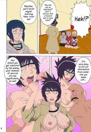 (C74) [Naruho-dou (Naruhodo)] Sekaiichi Uketai Anko no Jugyou (Naruto) [English] [Colorized] - Page 4