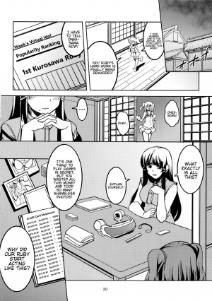 (C92) [WindArTeam (WindArt)] Idol Saiin Rakuen VR CASE1 Kurosawa Ruby (Love Live! Sunshine!!) [English] {Hennojin} - Page 22