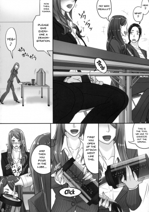 (Futaket 11.5) [anxious delusionist (berggold)] Futanari Joshi Shinnyuu Shain Kenshuu | Newhire Training [English] {Doujins.com} - Page 6