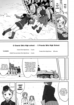 (C85) [Takotsuboya (TK)] Yukiyukite Senshadou Battle of Pravda (Girls und Panzer) [English] [N04h] - Page 56