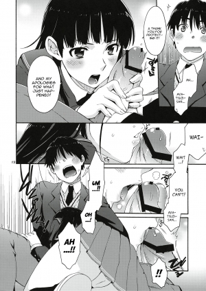 (C78) [apricot (Anji, Kuroo)] Omote to Ura no Himitsu to Naisho. (Amagami) [English] - Page 12