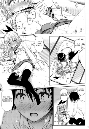 (C84) [Takumi na Muchi (Takumi na Muchi)] Urakoi (Nisekoi) [English] [YQII] - Page 19