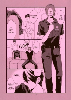 (SUPERKansai20) [KANGAROO KICK (Takagi Takumi)] Please arrest me. (Free!) [English] [ebil_trio] - Page 4