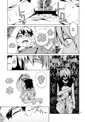 (COMIC1☆7) [ARKADIA (Takenaka Hideo)] Akuryou ga Oru | The Evil One Exists (Shut Hell) [English] [Hot Cocoa] - Page 13