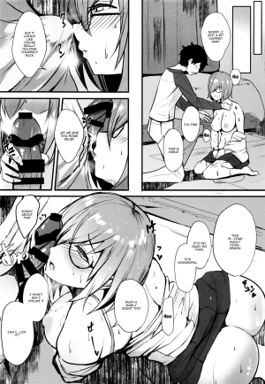 (C96) [Yurutto Pocket (Untue)] Mash to Koukou Seikatsu Seifuku Hatsu Ecchi Hen | Having a Lewd Highschool Life With Mash (Fate/Grand Order) [English] {Doujins.com} - Page 10