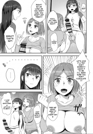 (Akihabara Chou Doujinsai) [Silicon Jichou (Condessa)] Shuumatsugo Dousei Girls | Post-Apocalyse Cohabitating Girls [English] [ChoriScans] - Page 13