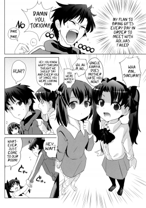 (COMIC1☆6) [Yami ni Ugomeku (Dokurosan)] Tohsaka-tei no Hidoku Yasashii Shimai + Paper (Fate/Zero) [English] =LWB= - Page 4