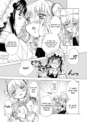  [peachpulsar (Mira)] Ojou-sama to Maid-san ga Yuriyuri Suru Manga [English] [Yuri-ism] [Digital]  - Page 10