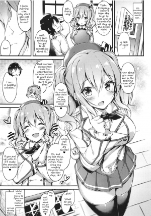 (C95) [Mofurentei (Xe)] Rikusepa Renshuukan Kashima no Miracle Exercise (Kantai Collection -KanColle-) [English] [2cooked4you] - Page 5