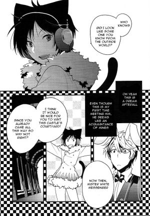 (SPARK5) [Ikebukuro Now (Norikuro)] World's End Wonderland (Durarara!!) [English] [Mokkachi] - Page 10