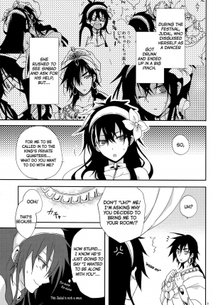  [360°C (Natsu)] Shanikuen e youkoso! 2 -Judal-chan ga Onnanoko na Hon 2.5- | Welcome to the Festival! 2 ~A book where Judal is a girl 2.5~ (Magi: The Labyrinth of Magic) [English]  - Page 3