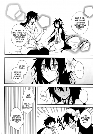  [360°C (Natsu)] Shanikuen e youkoso! 2 -Judal-chan ga Onnanoko na Hon 2.5- | Welcome to the Festival! 2 ~A book where Judal is a girl 2.5~ (Magi: The Labyrinth of Magic) [English]  - Page 6