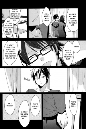  [Gosumura] B-Heart - Durarara doujinshi (Yaoi-Sei) English  - Page 23