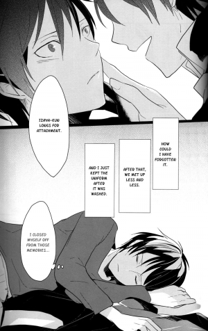  [Gosumura] B-Heart - Durarara doujinshi (Yaoi-Sei) English  - Page 24