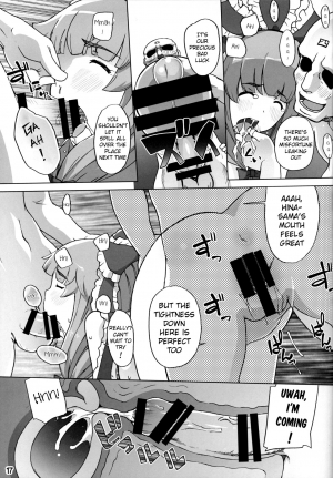 (Meikasai 10) [Momo Ego (Kei Jiei)] Hina-sama wa Megami (Touhou Project) [English] [H-Konbini] - Page 17