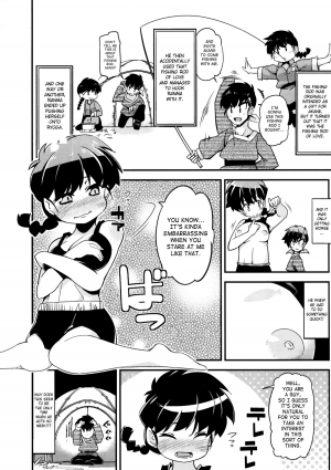 (C86) [Tabito (Buchimaru)] Koi no Tsurizao de Tsurarete Shimata Ranma ga Ryouga to Nyan Nyan suru Manga (Ranma 1/2) [English] [SaHa] - Page 3