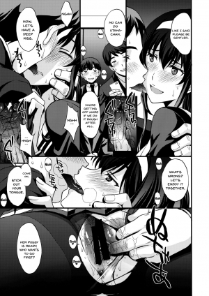 (C92) [Secret Society M (Kitahara Aki)] Utaha Another Bad End (Saenai Heroine no Sodatekata) [English] [Doujins.com] - Page 11