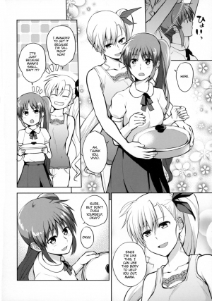 (Lyrical Magical 20) [allo (Nagashiro Rouge)] Mama to Musume no Otona Step (Magical Girl Lyrical Nanoha) [English] - Page 10