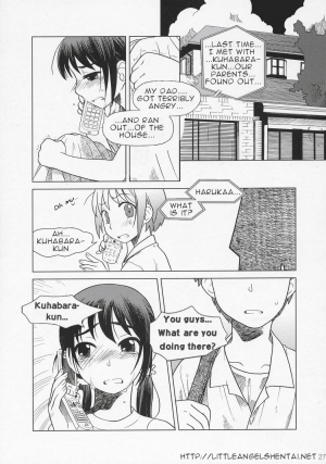 (COMITIA76) [Otaku Beam (Ootsuka Mahiro)] And_hand_tied (Zenpen) [English] [Little Angel Hentai] - Page 27