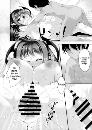 (Reitaisai 12) [Nyankoromochimochi (Kotoba Ai)] Konomama dewa Koakuma to Deki Kon Shite Shimau!? (Touhou Project) [English] [Manabe_JP] - Page 9