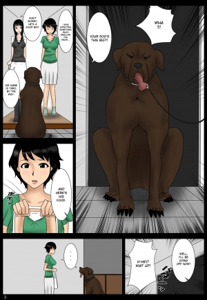 [Mikan Dou] Azukatta Inu - Taking Care of a Dog [English] - Page 4