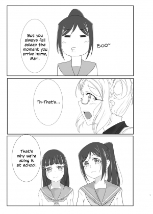 [Neko Bus Unsou (Neko Bus)] Oshiete Sense | Let Us Hear You, Sensei (Love Live! Sunshine!!) [English] [Googled Anon] [Digital] - Page 7