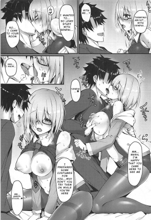 (C93) [Flock Blue (Blue_Gk)] MDS -Mash to Dosukebe Suru Hon- (Fate Grand Order) [English] [NHNL] - Page 5