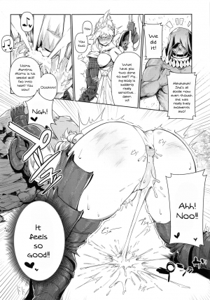 [Toubu Rengou Daigaku (Kakuchou no Okina)] Extreme Anal Hunter (Monster Hunter World) [English] {Doujins.com} - Page 10