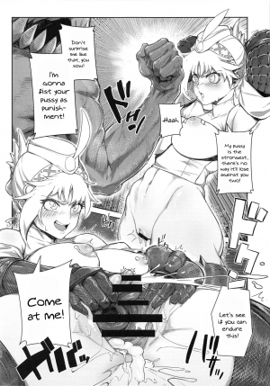 [Toubu Rengou Daigaku (Kakuchou no Okina)] Extreme Anal Hunter (Monster Hunter World) [English] {Doujins.com} - Page 22